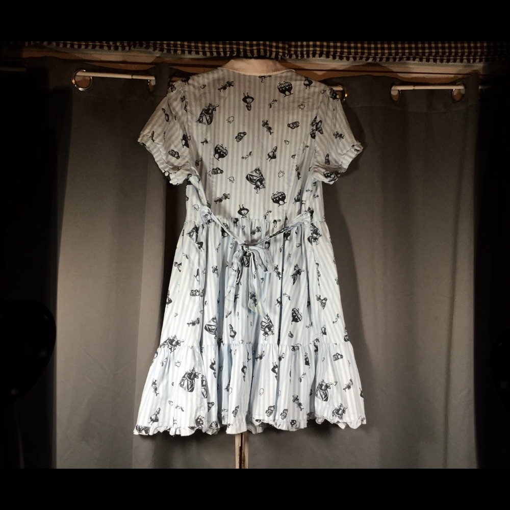 Disney Hot Topic Alice in Wonderland Curiouser & Cutiouser Dress - Picture 6 of 14
